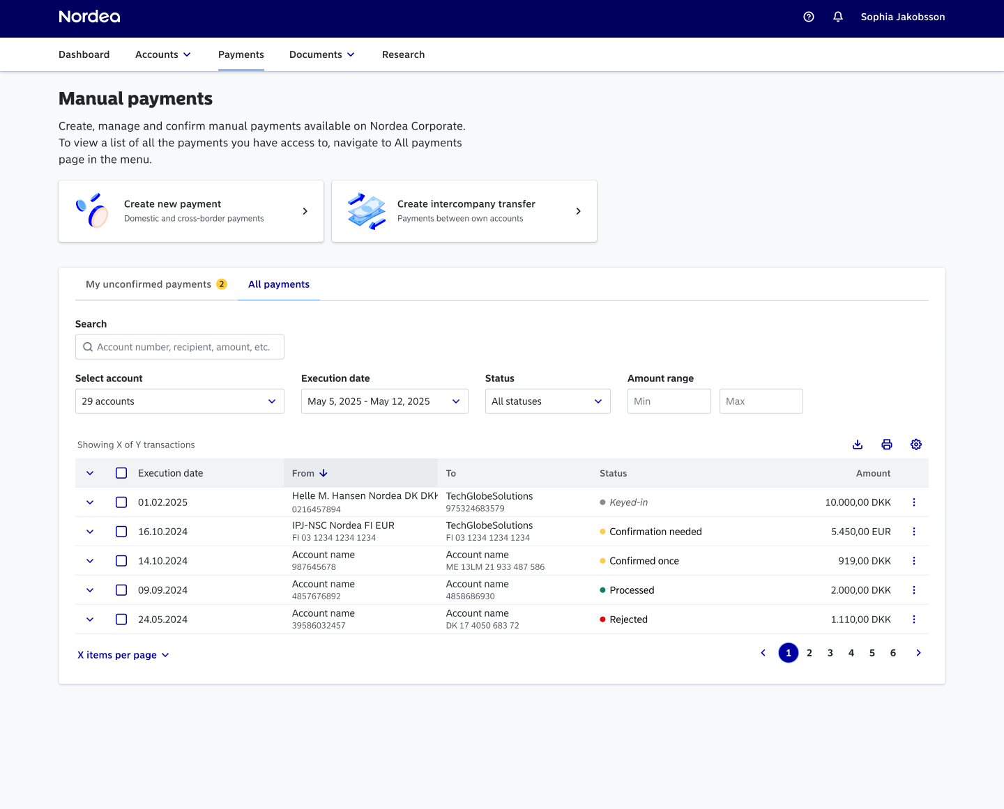 Designing permissions-driven access for payments